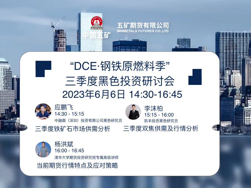 鐵礦雙焦投資研討會